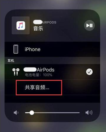 南充苹果14音频维修点分享iPhone14音频共享设置方法 