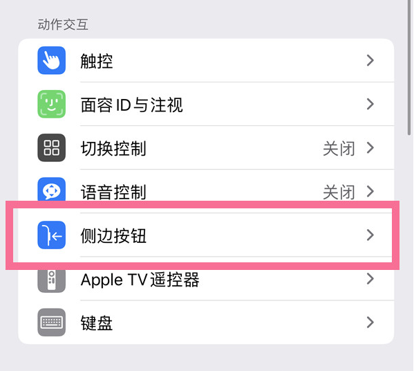 南充苹果14维修店分享iPhone14 Plus侧键双击下载功能关闭方法 